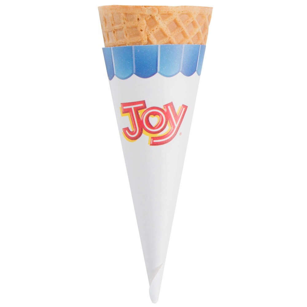 TableTop King #415 Jacketed Sugar Ice Cream Cone - 200/Pack