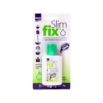 2 Pcs sweetening liquid - (2X60ml) stevia "SLIM FIX"