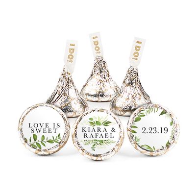 Wedding Candy Personalized I Do Kisses Favors (200 Count)