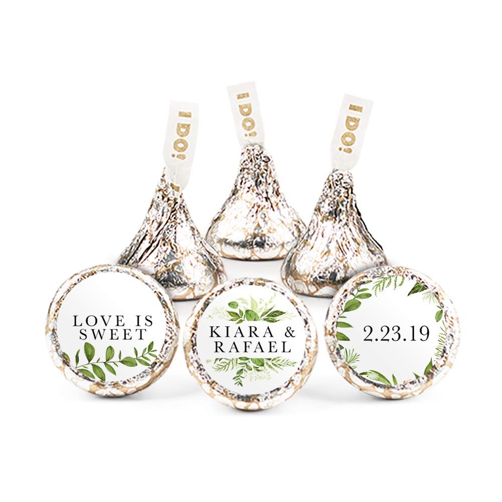 Wedding Candy Personalized I Do Kisses Favors (200 Count)