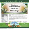 Blueberry White Tea (Deluxe Blend) (50 tea bags, ZIN: 529851) view 2