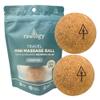 Rawlogy Travel Cork Massage Ball | Lightweight, Sustainable Alternative to Lacrosse Ball for Muscle Pain Relief (1.9 Inch (Pack of 2), Sanded Cork) view 1