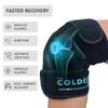 The Coldest Knee Ice Pack Wrap, Hot and Cold Therapy - Reusable Compression Best for Meniscus Tear, Injury Recovery, Bursitis Pain Recovery, Sprains, Swelling and Rheumatoid Arthritis view 2