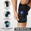 The Coldest Knee Ice Pack Wrap, Hot and Cold Therapy - Reusable Compression Best for Meniscus Tear, Injury Recovery, Bursitis Pain Recovery, Sprains, Swelling and Rheumatoid Arthritis view 3