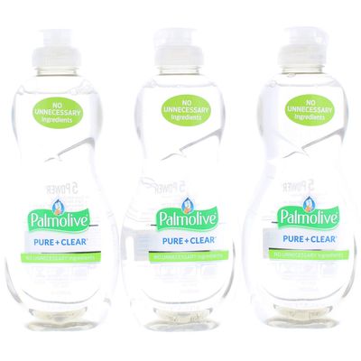 3 Pk. Ultra Palmolive Pure Clear Ultra Concentrated Dish Liquid, 10 Fl. Oz (30 Fl Oz Total)