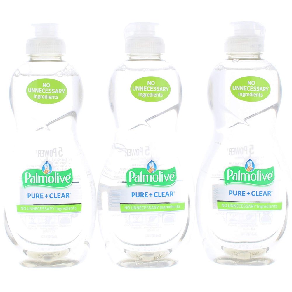 3 Pk. Ultra Palmolive Pure Clear Ultra Concentrated Dish Liquid, 10 Fl. Oz (30 Fl Oz Total)