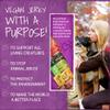 Primal Spirit Vegan Jerky - Seitan Power Pack, 10 g. Plant Based Protein, Certified Non-GMO, No Preservatives ("The Classics" Teriyaki, Thai Peanut, and Mesquite Lime, 24-Pack, 1 oz) view 3