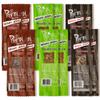 Primal Spirit Vegan Jerky - Seitan Power Pack, 10 g. Plant Based Protein, Certified Non-GMO, No Preservatives ("The Classics" Teriyaki, Thai Peanut, and Mesquite Lime, 12-Pack, 1 oz) view 1