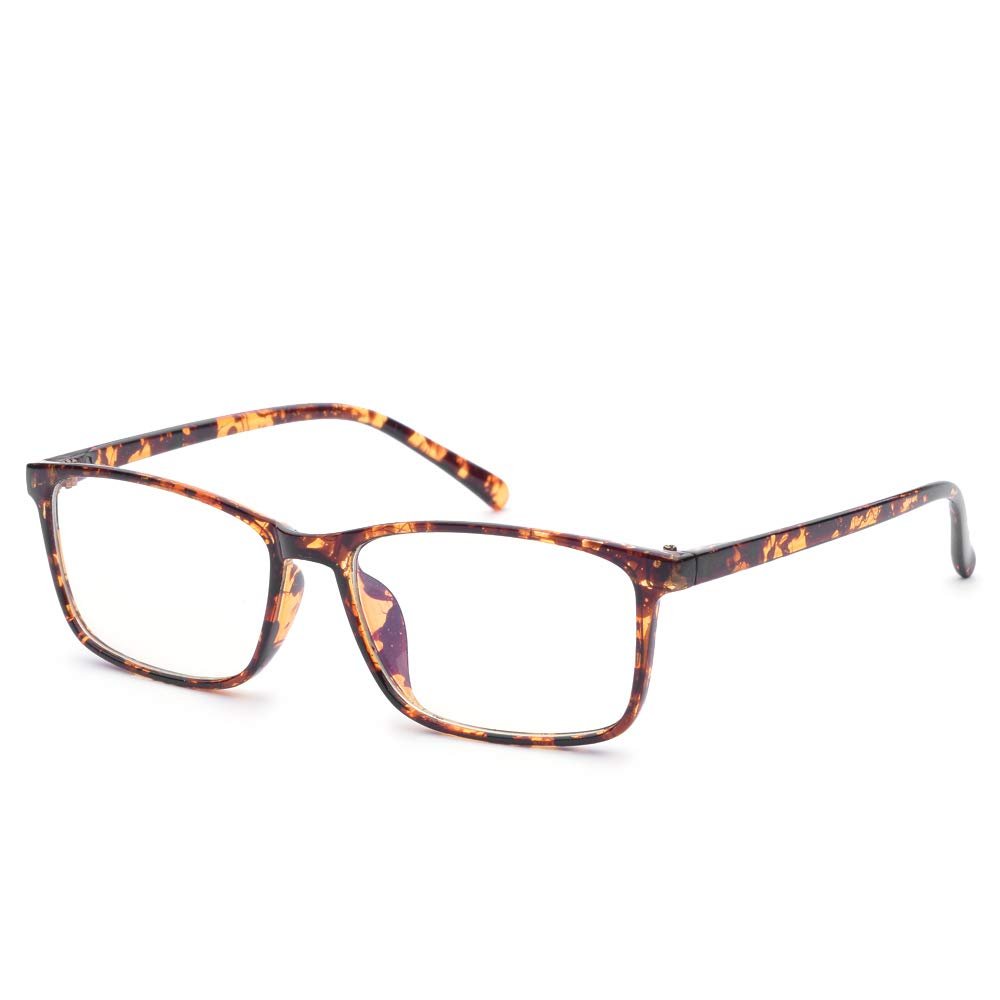 Jcerk Fashion Reading Glasses +1.00 Strength Lightweight Readers Eyeglassess