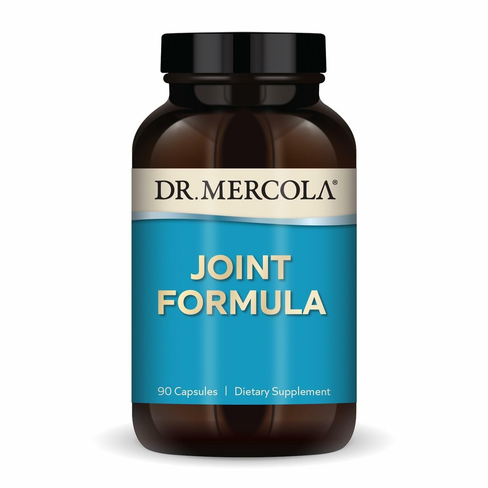 Dr. Mercola Joint Formula - Supports Joint Comfort & Mobility - from Natural Eggshell Membrane - Non-GMO & Gluten-Free - 90 Capsules (90 Servings)