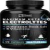 Keto Electrolyte Supplement (120 Capsules) Maximum Keto Electrolytes Supplements Pills w Pink Himalayan Salt, B Vitamins, Magnesium and Potassium Supplement - Salt Pills & Electrolyte Tablets view 1