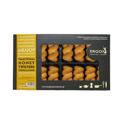 Ergon TRADITIONAL HONEY TWISTERS from Greece - 380g