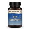 Dr. Mercola Zinc Plus Selenium - Mineral Blend Supplement - for Immune, Brain & Respiratory Support - Contains Zinc Glycinate Chelate & Copper - GMO-Free & Gluten-Free - 90 Capsules (90 Servings) view 1