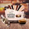 Happy Bites 3 Flavor Covered Coffee Beans  Milk Chocolate, Dark Chocolate, & Vanilla (16 oz / 1 Bag)  Resealable view 3