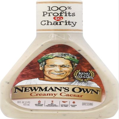 Newman's Own Creamy Caesar Salad Dressing, 16-oz. (Pack of 6)