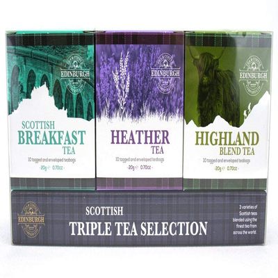 Edinburgh Tea Coffee Company LTD Scottish triple tea selection box