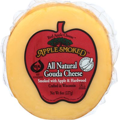Expect More Red Apple Cheese Apple Smoked Natural Gouda, 6 ct. / 48 oz