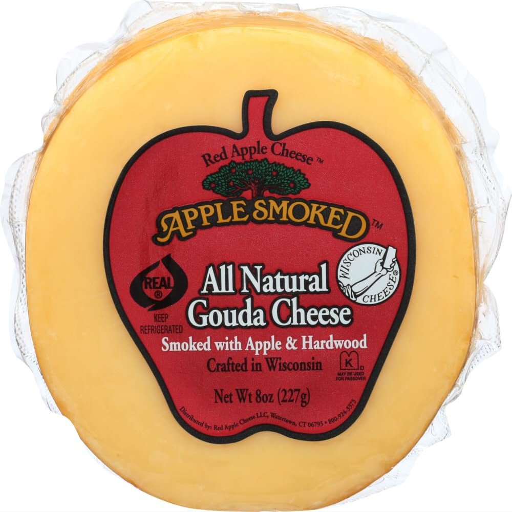 Expect More Red Apple Cheese Apple Smoked Natural Gouda, 6 ct. / 48 oz