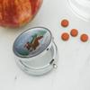 Dachshund Dashing Through The Snow Winter Christmas Pill Case Trinket Gift view 2