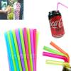 150 Ct Flexible Bendy Long Straws Plastic Party Bar Drinking Supplies Fun Colors view 3