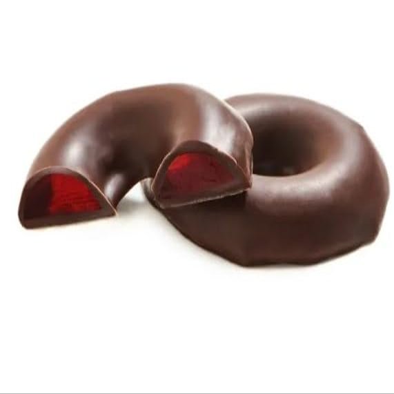HolanDeli Chocolate Covered Raspberry Jelly Rings.