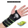 1Pair Wristband Steel Sport Wrist Brace Adjustable Wrist Support Sleeves Hand Compression Support Wrap with Removable Splint for Sprain Fractures and Wrist Pain Relief view 2