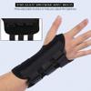 1Pair Wristband Steel Sport Wrist Brace Adjustable Wrist Support Sleeves Hand Compression Support Wrap with Removable Splint for Sprain Fractures and Wrist Pain Relief view 3