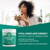 Vimergy Spirulina Powder  Concentrated Plant Protein Supports Immune Health & Cardiovascular Function  Vegan, Kosher, Gluten-Free  250g view 2