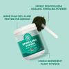 Vimergy Spirulina Powder  Concentrated Plant Protein Supports Immune Health & Cardiovascular Function  Vegan, Kosher, Gluten-Free  250g view 3