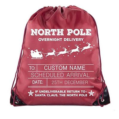Custom Christmas Gift bags, Christmas Goody Bags for Parties Secret Santa