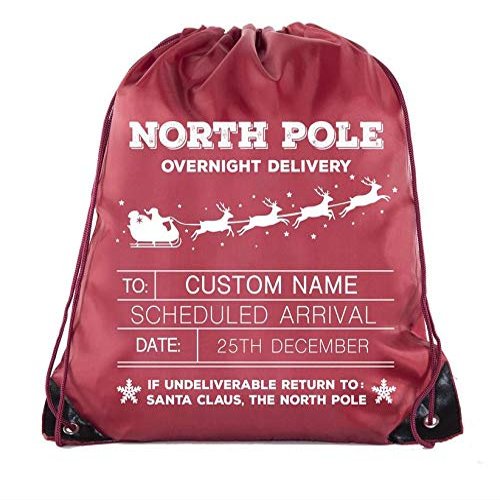 Custom Christmas Gift bags, Christmas Goody Bags for Parties Secret Santa