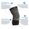 Bodyprox Elbow Brace with Strap for Tendonitis 2 Pack, Tennis Elbow Compression Sleeves, Golf Elbow Treatment view 2