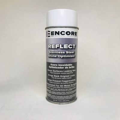 Reflect : Stainless Steel Shine Optimizer - Protects Against Finger Prints! Safe to Shine All Metal Surfaces!