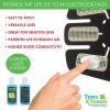 FlexTone TensXtends Conductive Adhesive Gel for Tens Pads - Patented Formula That Will Extend The Life of Your depleted Electrode Pads of Your Tens and EMS Units (2 FL OZ) view 2