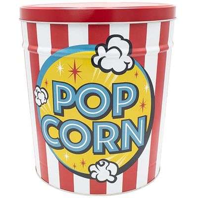 C.R. Frank Popcorn - Gourmet Popcorn Tin, 3.5 Gallon, Freshly Popped (All Caramel)