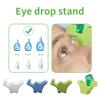 Kfwfuaee Silicone Eye Dropper Guide Applicator Easy Use Aid for Caregiver Elderly Visually Impaired Ergonomic Holder Bottle Helper Ointment Holder Device Guide Aid Help Applicator Care Accessories view 2
