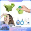 Kfwfuaee Silicone Eye Dropper Guide Applicator Easy Use Aid for Caregiver Elderly Visually Impaired Ergonomic Holder Bottle Helper Ointment Holder Device Guide Aid Help Applicator Care Accessories view 4