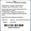 Ghasitaram Gifts Christmas Gifts Hampers - Silver Aluminium Nutties and Almonds Tray view 2