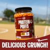 Twin Peaks Protein Puffs - (Mesquite Barbecue), Keto Friendly, Low Carb Snack (300g, 21g Protein, 2g Net Carbs, High Protein, Healthy Crunchy Snack) view 2
