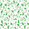 Nashville Wraps Cellophane Gift Wrap - 40" x 100' - Holly Berry view 1