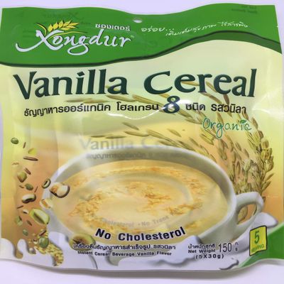 Instant Cereal Beverage 5 sachets x 30 g (Vanilla Flavor)