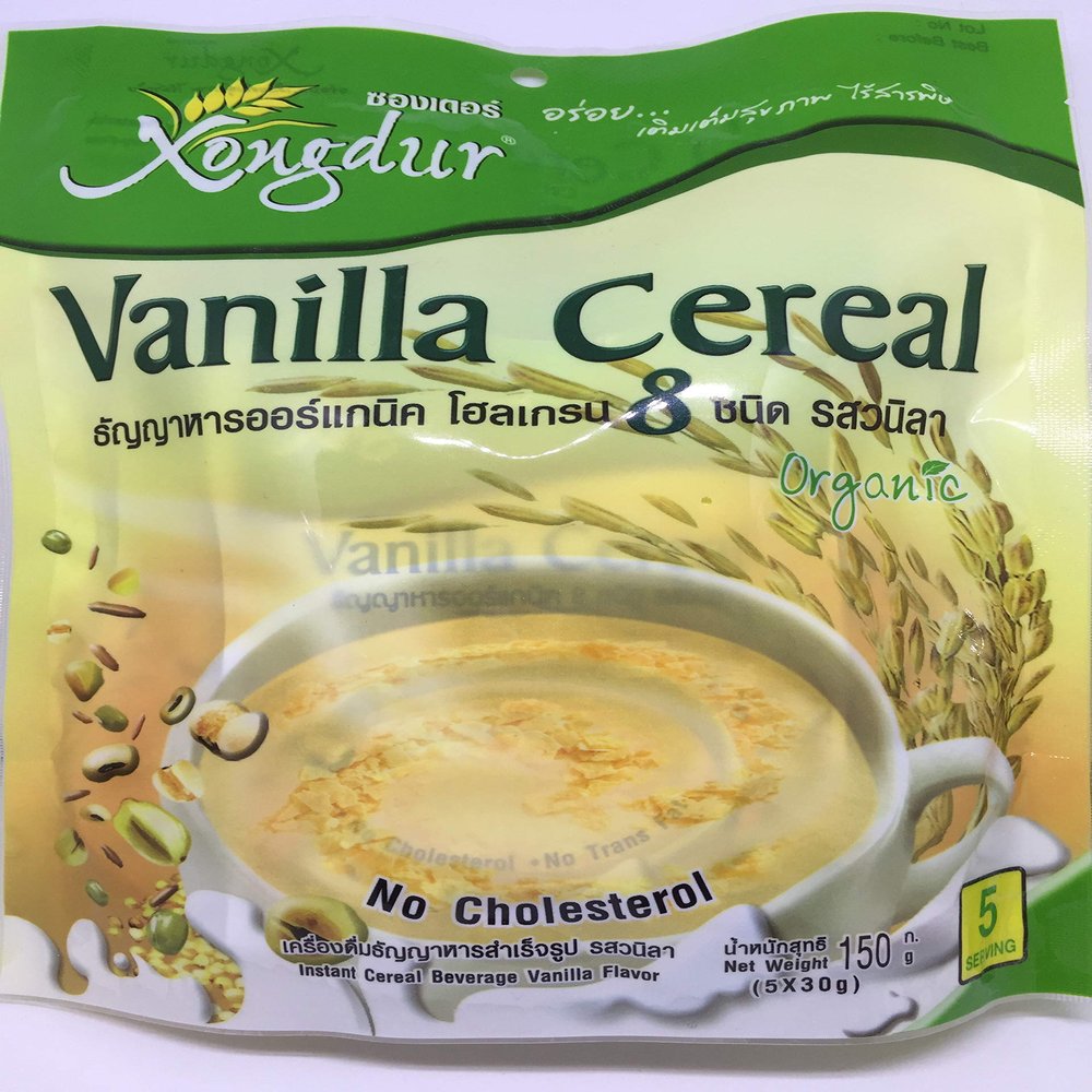 Instant Cereal Beverage 5 sachets x 30 g (Vanilla Flavor)