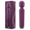 bed geek Cordless Personal Massage Wand  Waterproof & USB Rechargeable, Skin-Soft Silicone, 20 Vibration Patterns, 8 Speed Settings, Memory Function for Relaxation and Muscle Comfort view 1