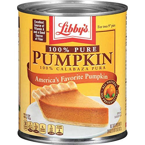 Libbys 100% Pure Pumpkin, 29-Ounce Cans qzEcf(Pack of 6)