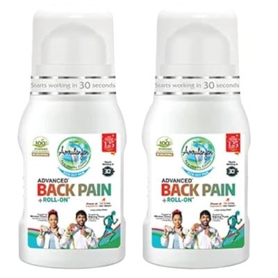 AMRUTANJAN Back Pain ROLLON (2 Units)
