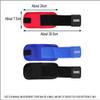 1PCS Adjustable Wrist Support Brace Brand Wristband Men and Women Gym Wrestle Professional Sports Protection Wrist (red) view 2