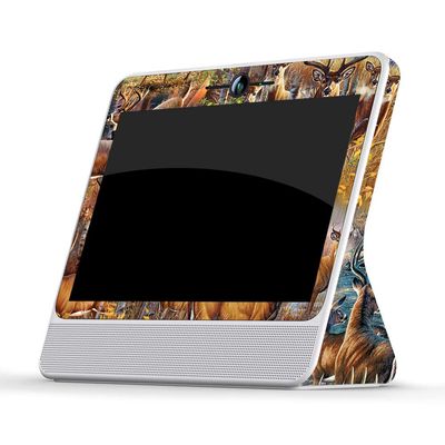 MightySkins Skin Compatible with Facebook Portal - Deer Pattern | Protective, Durable, and Unique Vinyl Decal wrap Cover | Easy to Apply, Remove, and Change Styles | Made in The USA