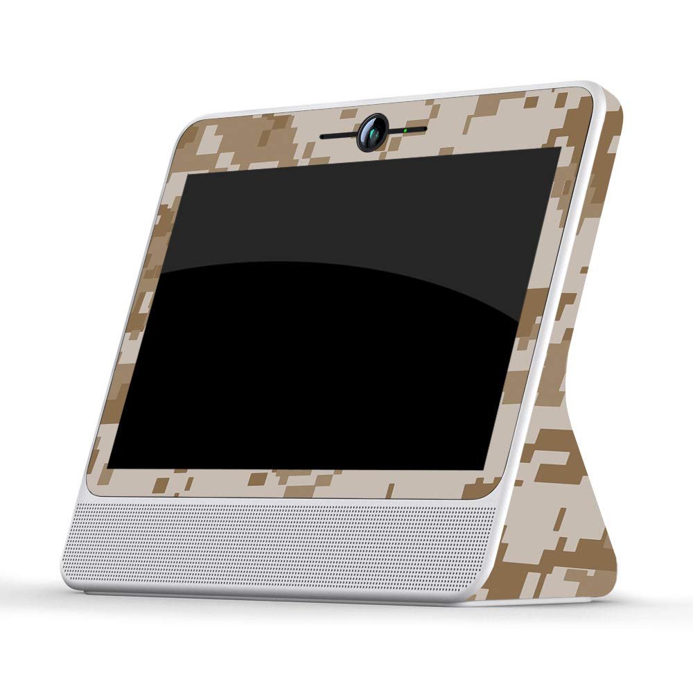 MightySkins Skin Compatible with Facebook Portal - Desert Camo | Protective, Durable, and Unique Vinyl Decal wrap Cover | Easy to Apply, Remove, and Change Styles | Made in The USA