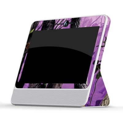 MightySkins Skin Compatible with Facebook Portal - Purple Tree Camo | Protective, Durable, and Unique Vinyl Decal wrap Cover | Easy to Apply, Remove, and Change Styles | Made in The USA