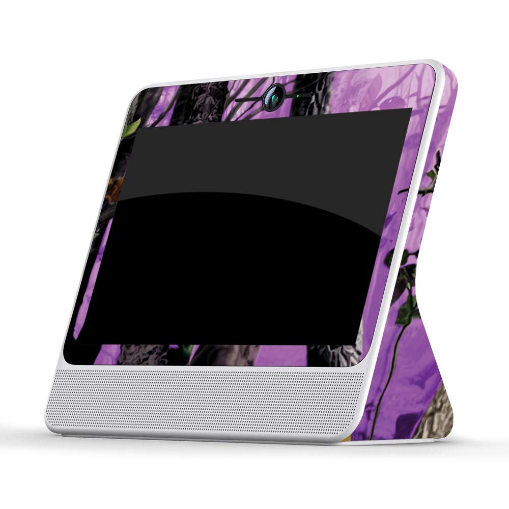 MightySkins Skin Compatible with Facebook Portal - Purple Tree Camo | Protective, Durable, and Unique Vinyl Decal wrap Cover | Easy to Apply, Remove, and Change Styles | Made in The USA